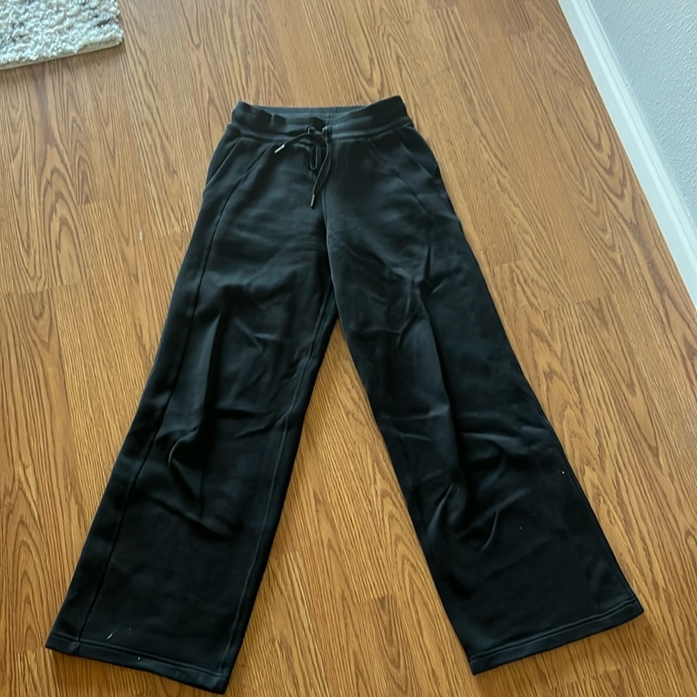 Lululemon wide leg scuba sweats